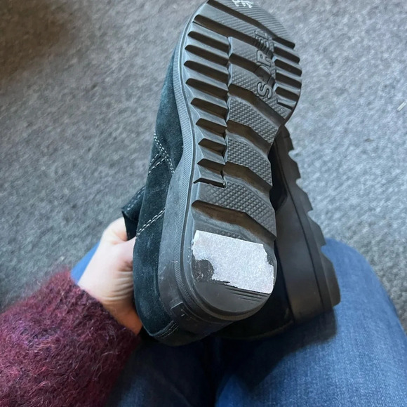 Sorel Women's Evie Bootie — Waterproof Leather — Wedge Ankle Booties, size 8 - Picture 5 of 7